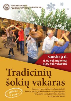 Kauno, TRADICINIŲ ŠOKIŲ VAKARAS, Kaunieciams.lt