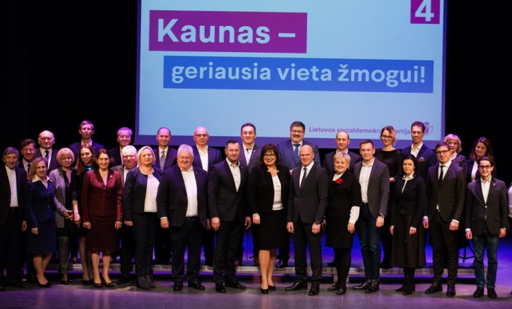 socialdemokratai, Kauno socialdemokratai į rinkimus eina su ilgiausiu sąrašu, Kaunieciams.lt