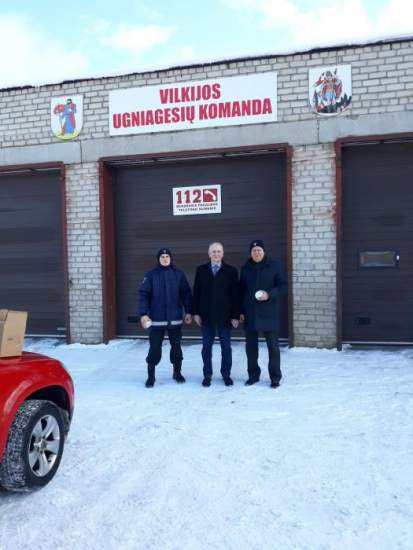 detektoriai, Kauno rajone dūmų detektorių dalijimo akcija „Gyvenk saugiai“, Kaunieciams.lt