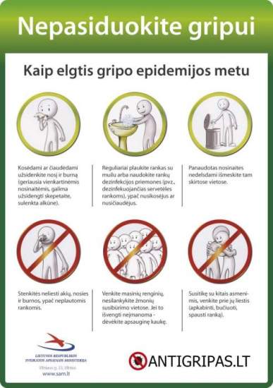 epidemija, Kauno rajono savivaldybėje skelbiama gripo epidemija, Kaunieciams.lt