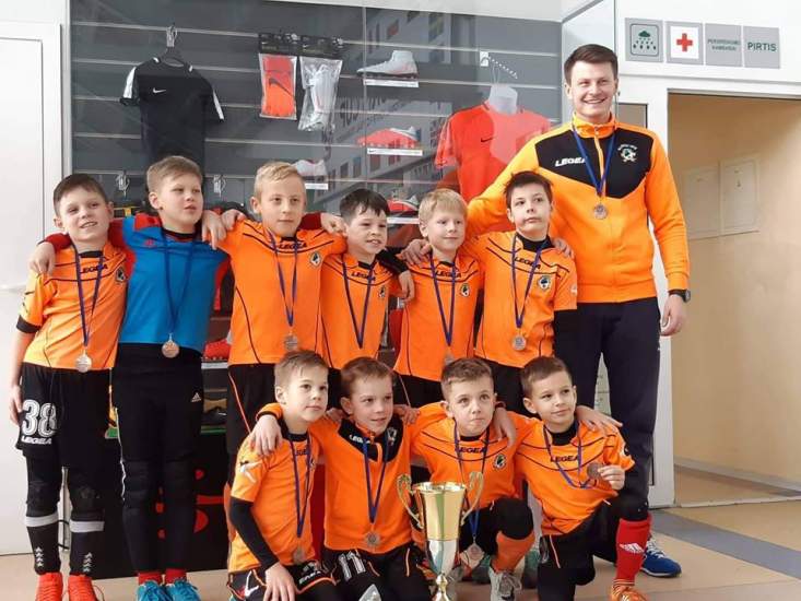 futbolo, Mažieji Kauno futbolininkai tarptautiniame turnyre iškovojo bronzą, Kaunieciams.lt